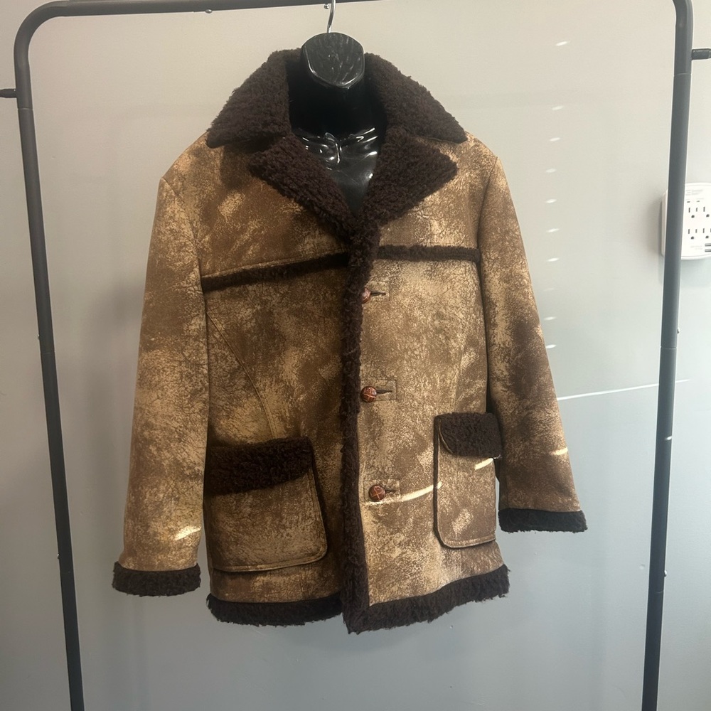 WIMAN Brown Teddy Jacket